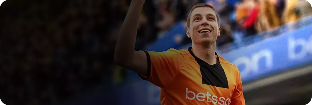 Esultanza vincente con Betsson Casino Sport